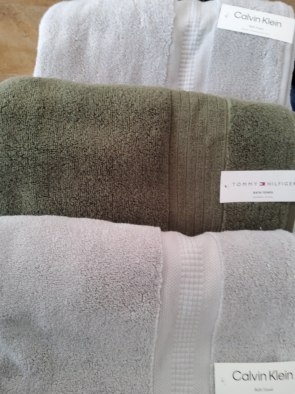 TOMMY HILFIGER & CALVIN KLEIN TOALLAS DE BAÑO LARGAS