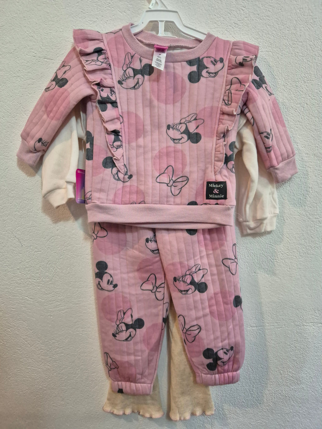DISNEY JR MINNIE SET DE 4 PIEZAS MIX AND MACH