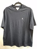 Calvin Klein SHORT SLEEVE RELAXED MONOGRAM TSHIRT BLUE NAVY