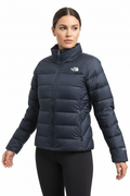 THE NORTH FACE SUMMIT NAVY BLUE JACKET WOMEN MINOQUA DOWN