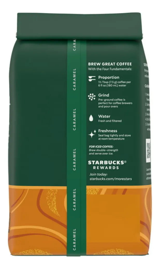 CAFE STARBUCKS CARAMEL MOLIDO 311G