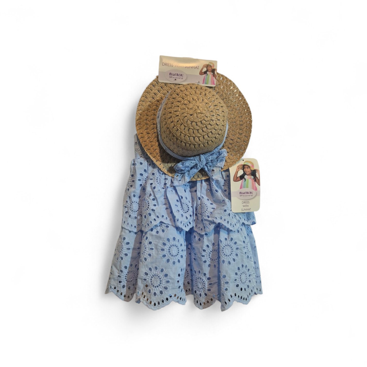 BLUEBERI BOULEVARD VESTIDO CON SOMBRERO