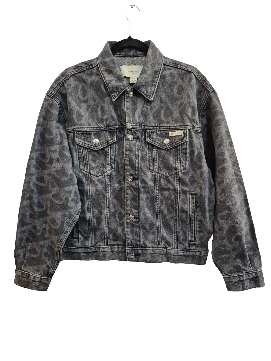 CALVIN KLEIN CHAMARRA MULTI LOGO NEGRA HOMBRES (FGVG)