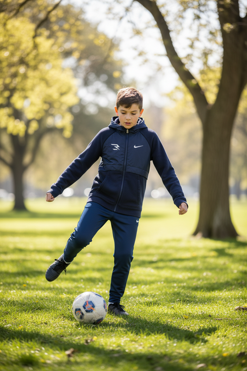 3BRAND Hooded Jacket x Nike | Chamarra Rompevientos Infantil con Capucha
